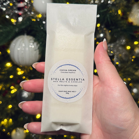 Cocoa Dream Luxury Wax Melt Snap Bar (50g)