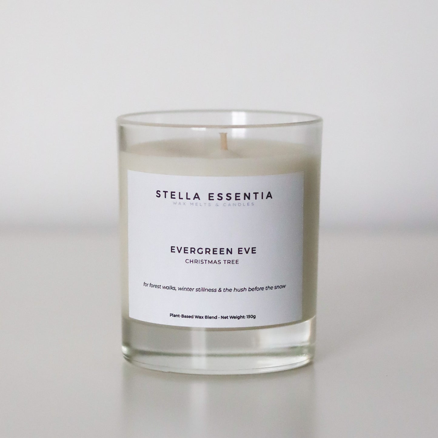 Christmas Tree Scented Candle (150g) - Evergreen Eve
