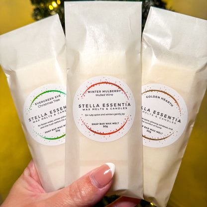 Fireside Luxury Wax Melt Snap Bar - Kindred Flame (50g)