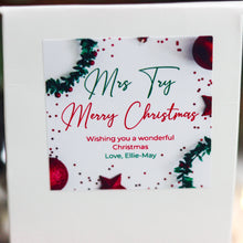 Cargar imagen en el visor de la galería, Personalised Christmas Wax Melt Mini Gift Box
